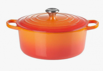 Le Creuset Signature Round Casserole 24 cm volcanic1